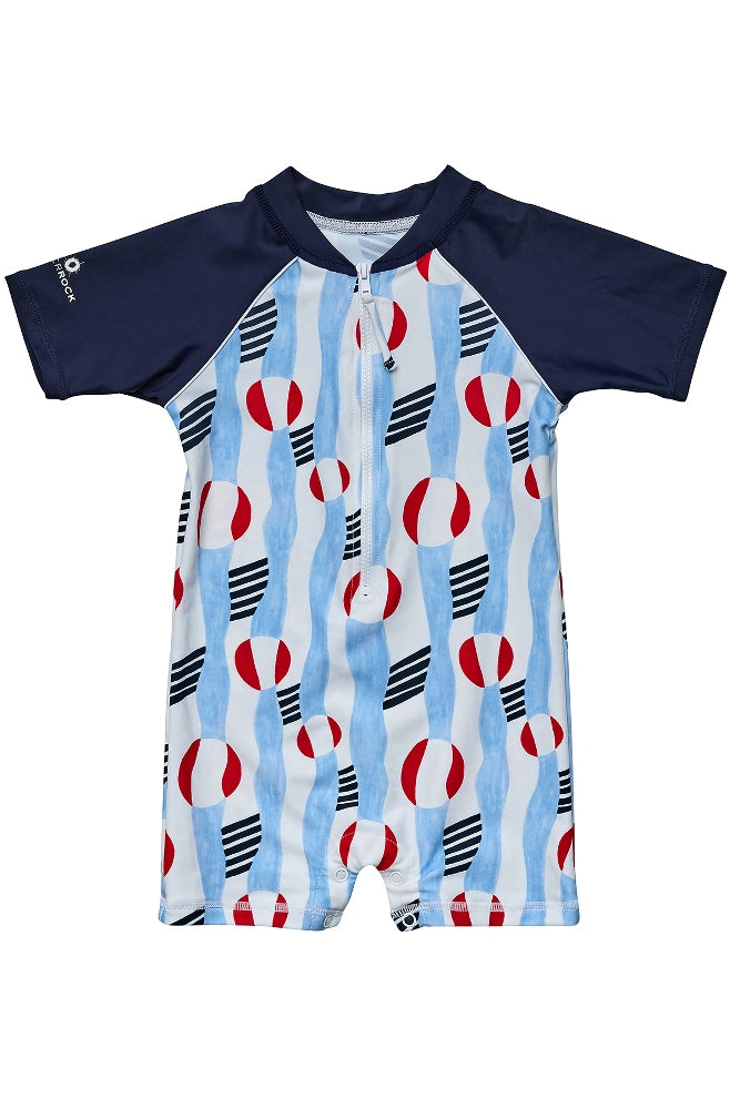 BEACH BOUNCE SUSTAINABLE SS SUNSUIT