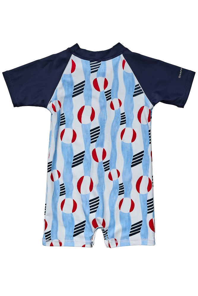 BEACH BOUNCE SUSTAINABLE SS SUNSUIT