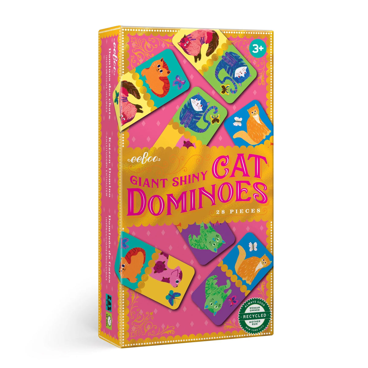 Giant Shiny Cat Dinosaur Dominoes