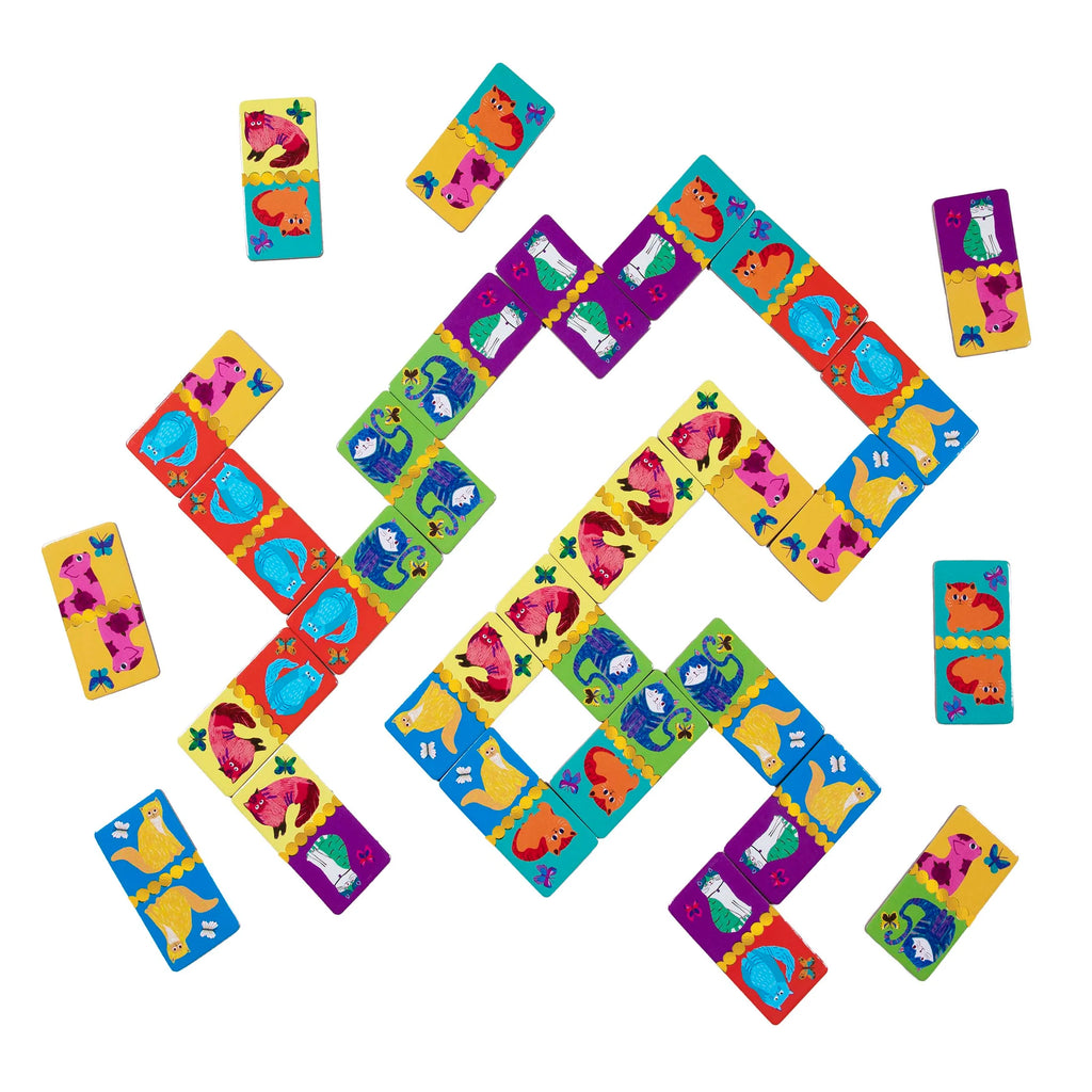 Giant Shiny Cat Dinosaur Dominoes