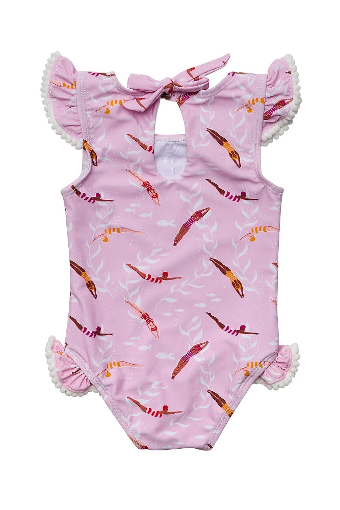 DIVING DIVA FRILL SWIMSUIT