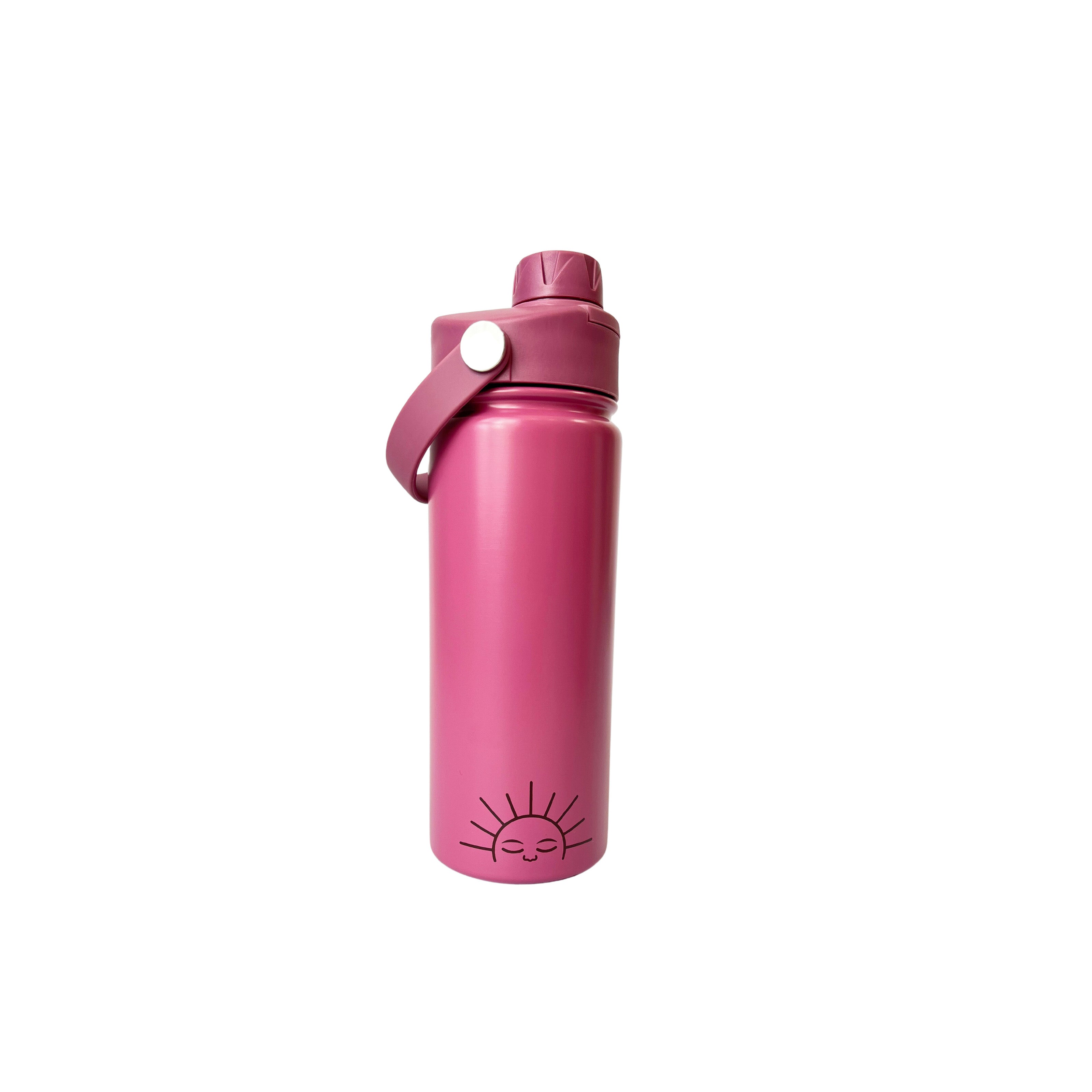 TWIST & GO THERMO WATER BOTTLE 180Z - MAUVE ROSE