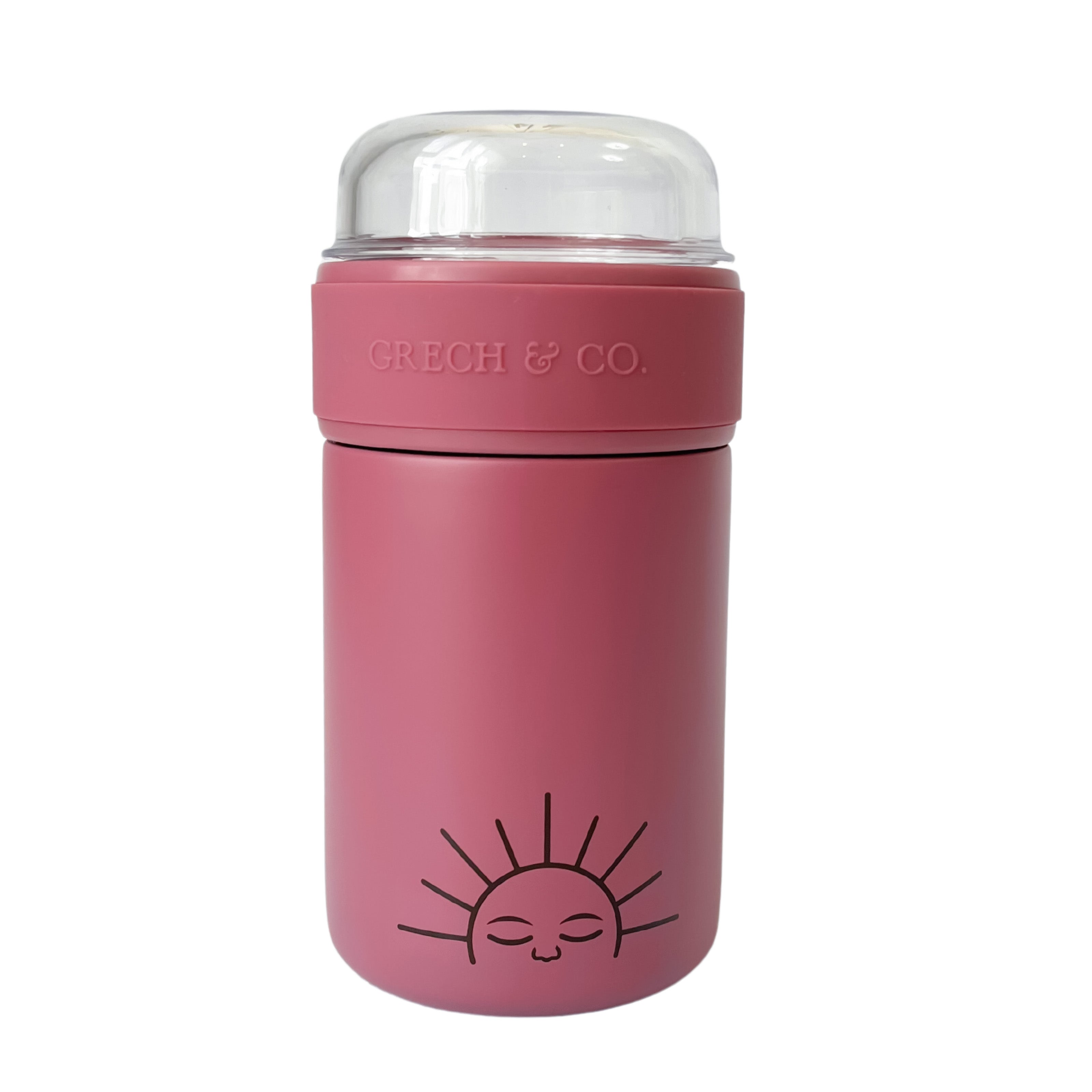 Thermo Snack and Food Jar - Mauve Rose