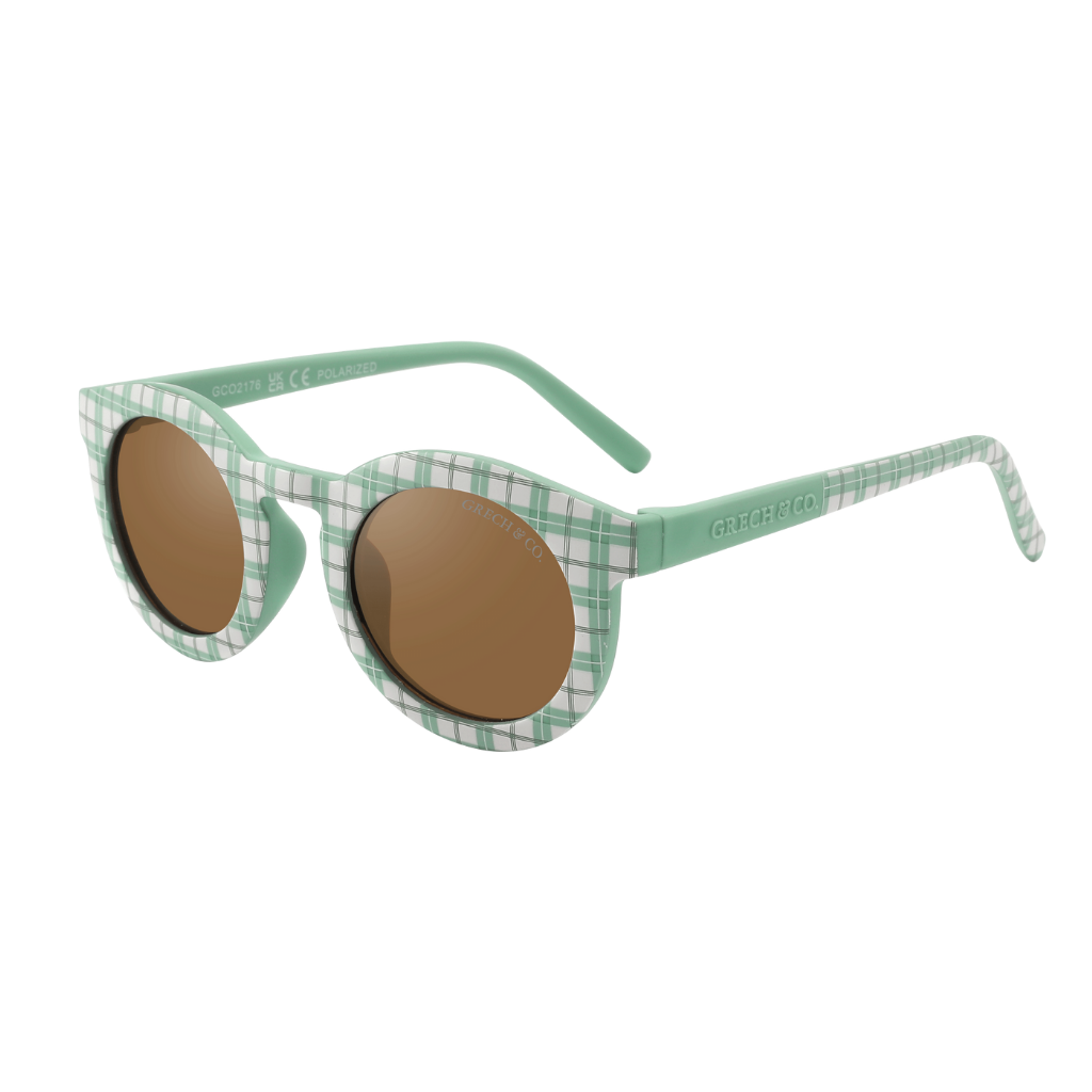 CLASSIC: BENDABLE & POLARIZED SUNGLASSES BABY | FERN PLAID