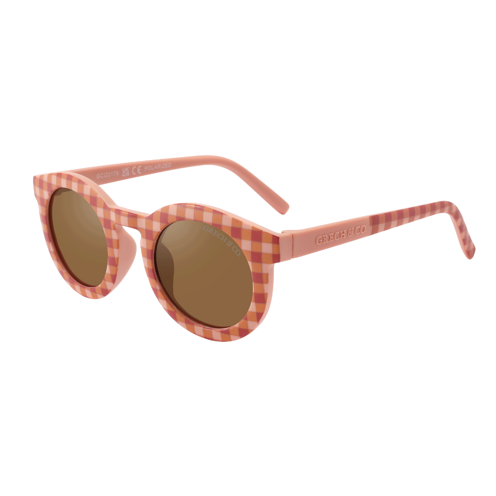 CLASSIC: BENDABLE & POLARIZED SUNGLASSES CHILD | SUNSET GINGHAM
