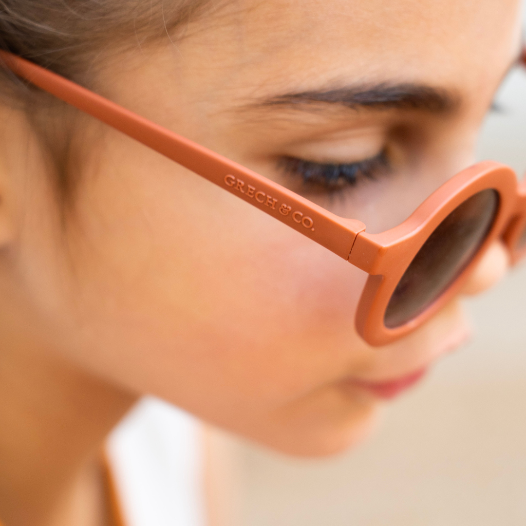 ORIGINAL ROUND | BENDABLE & POLARIZED SUNGLASSES - CINNAMON