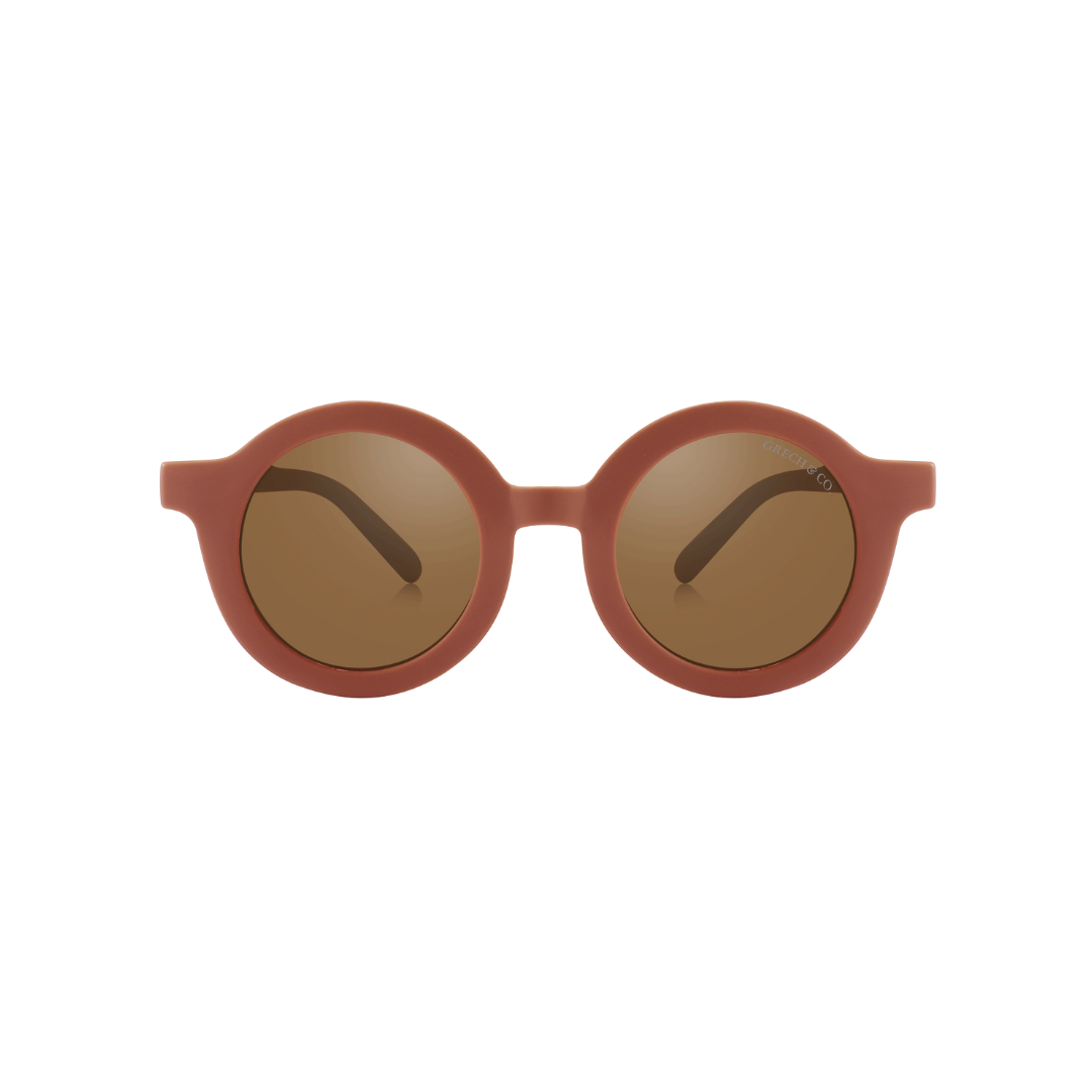 ORIGINAL ROUND | BENDABLE & POLARIZED SUNGLASSES - CINNAMON