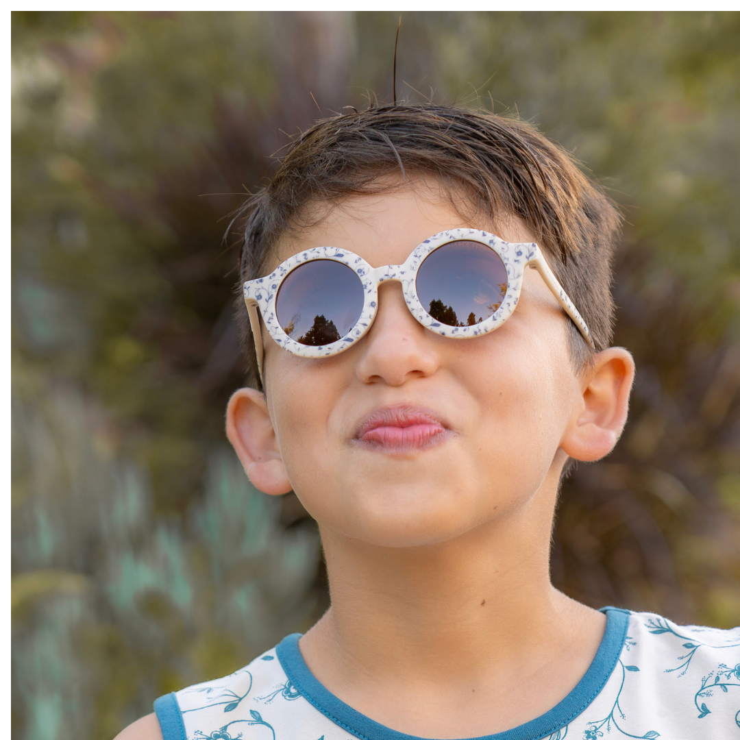 ORIGINAL ROUND | BENDABLE & POLARIZED SUNGLASSES - SCANDI FLORAL