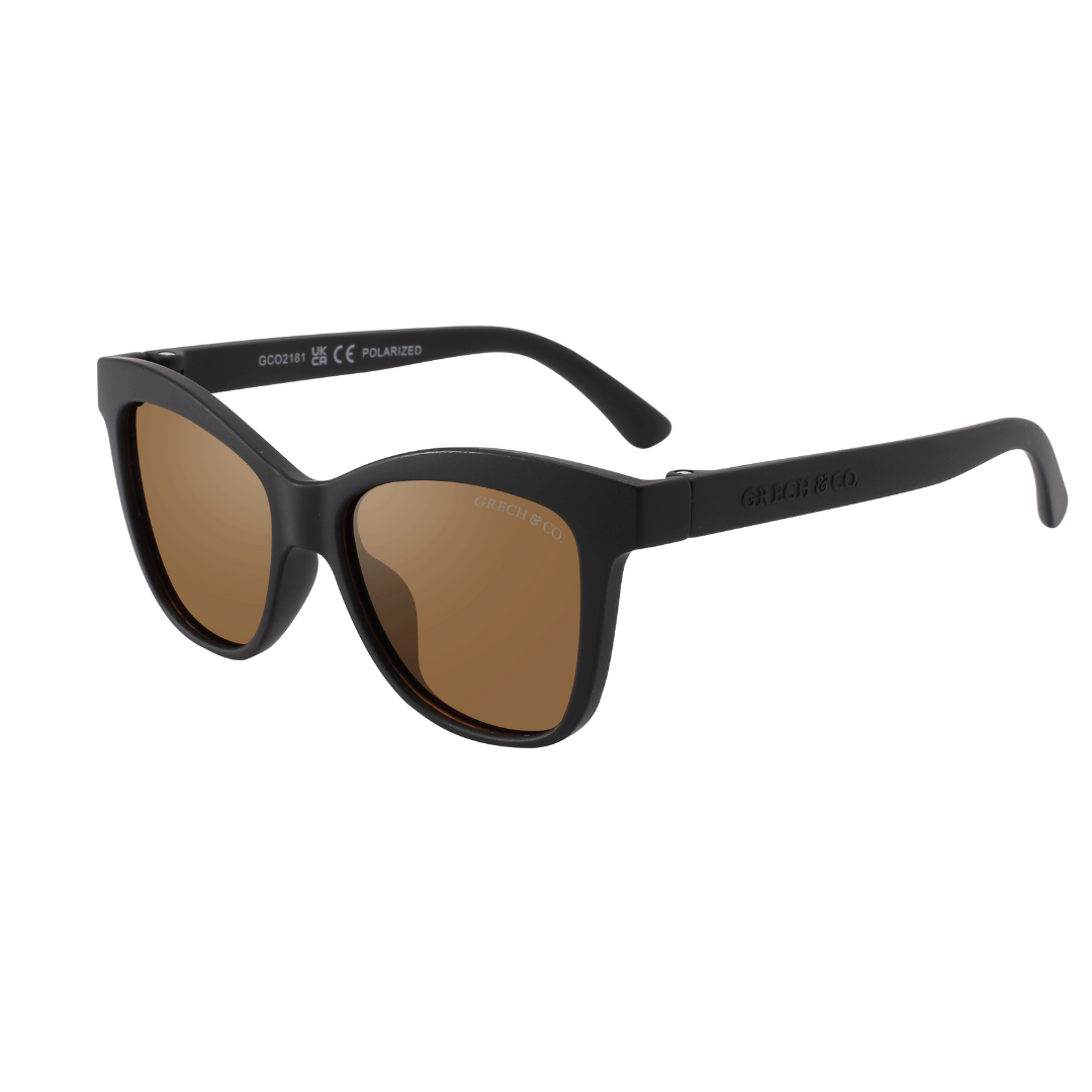 ICONIC WAYFARER CHILD | POLARIZED SUNGLASSES | BLACK