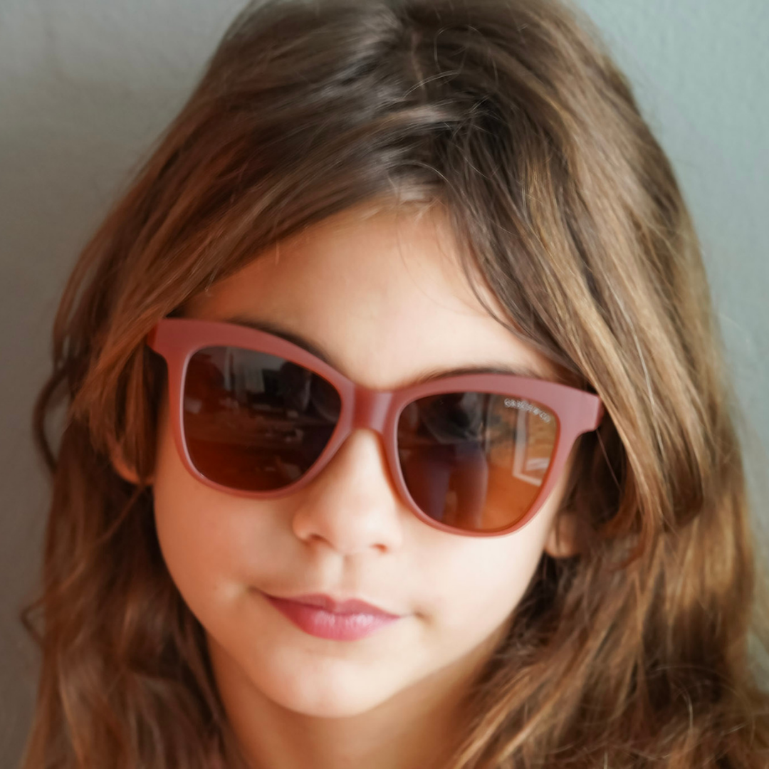 ICONIC WAYFARER CHILD | POLARIZED SUNGLASSES | CINNAMON