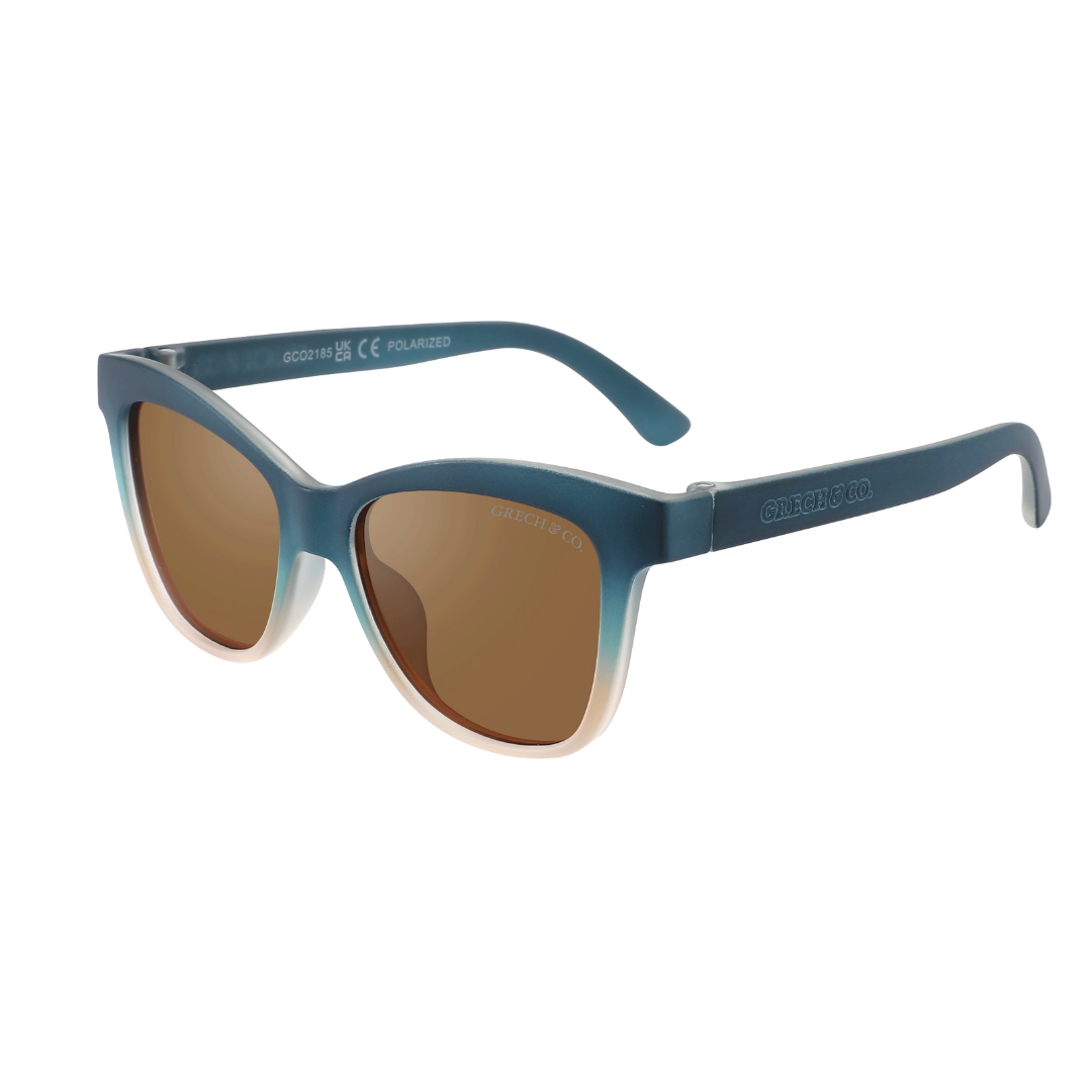 ICONIC WAYFARER OMBRE | POLARIZED SUNGLASSES | DESERT TEAL OMBRE