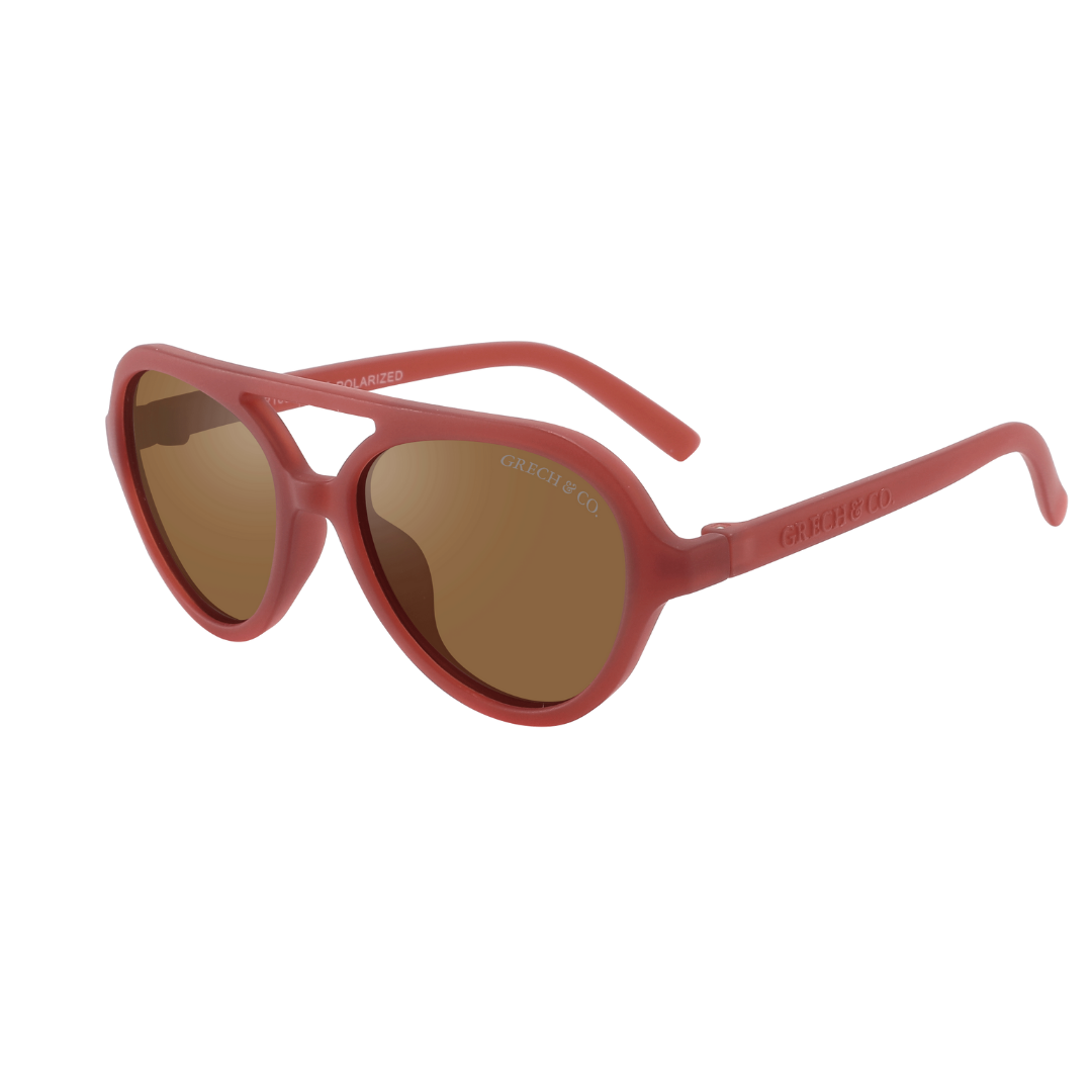 Aviator Baby | Polarized Sunglasses | Cinnamon