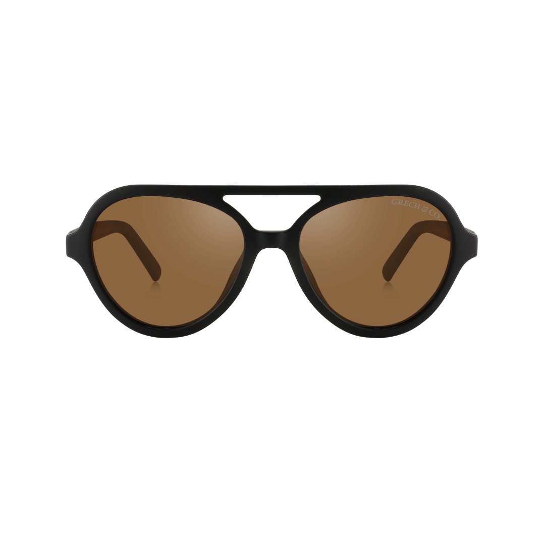 Aviator Child | Polarized Sunglasses | Black