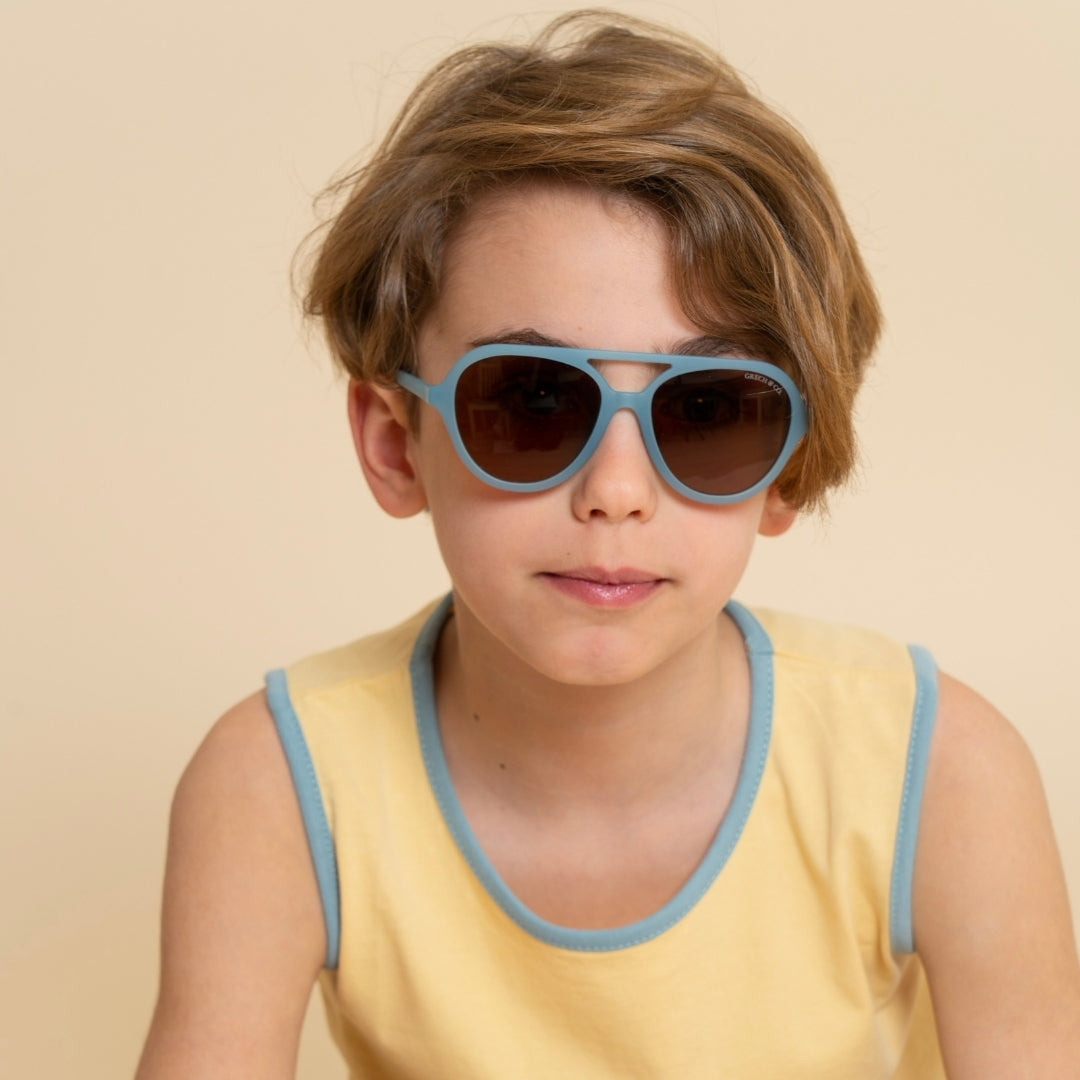 AVIATOR CHILD | POLARIZED SUNGLASSES | DESERT TEAL