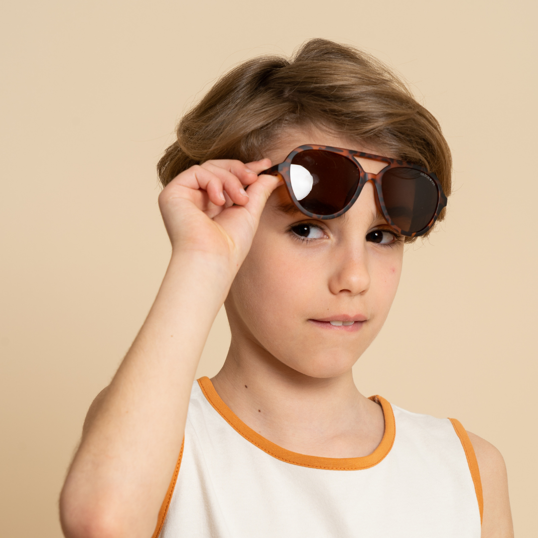 AVIATOR CHILD | POLARIZED SUNGLASSES | TORTOISE