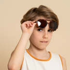 Aviator Child | Polarized Sunglasses | Tortoise