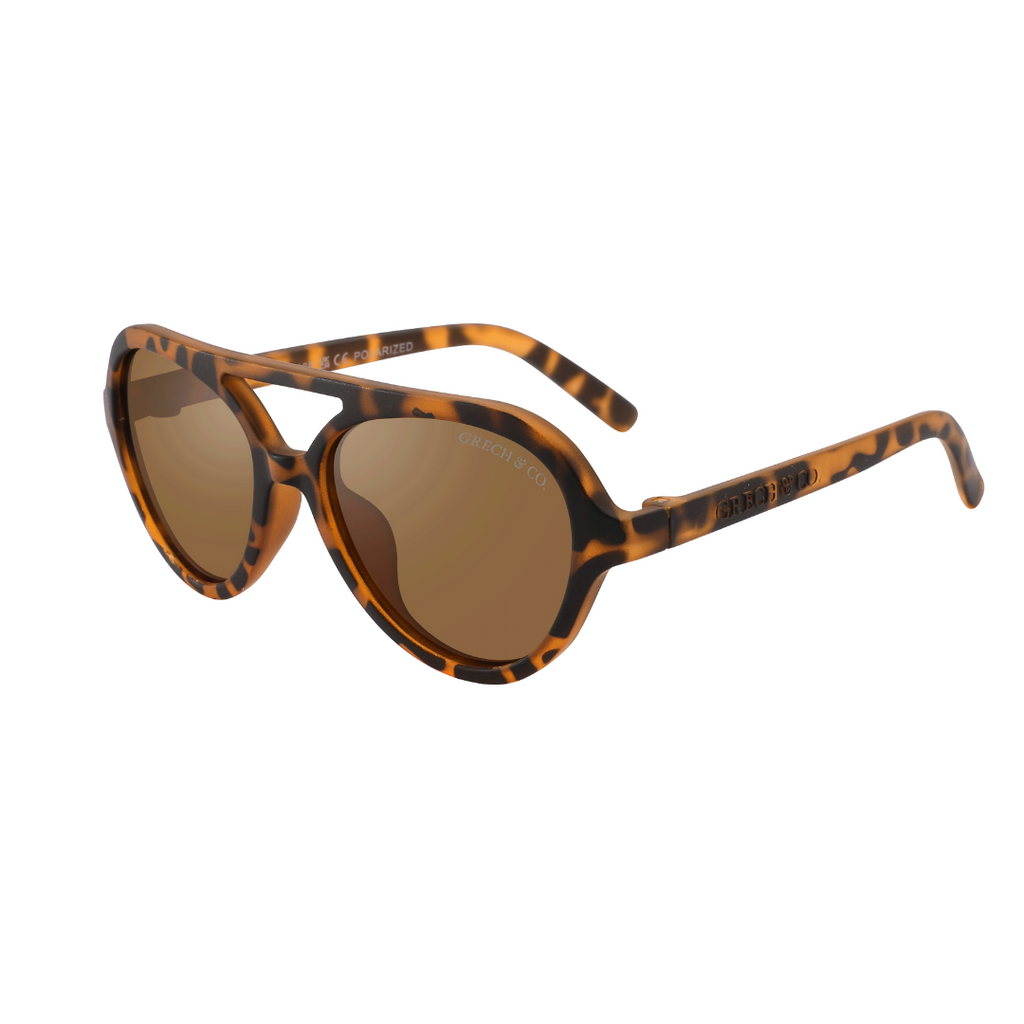 Aviator Child | Polarized Sunglasses | Tortoise