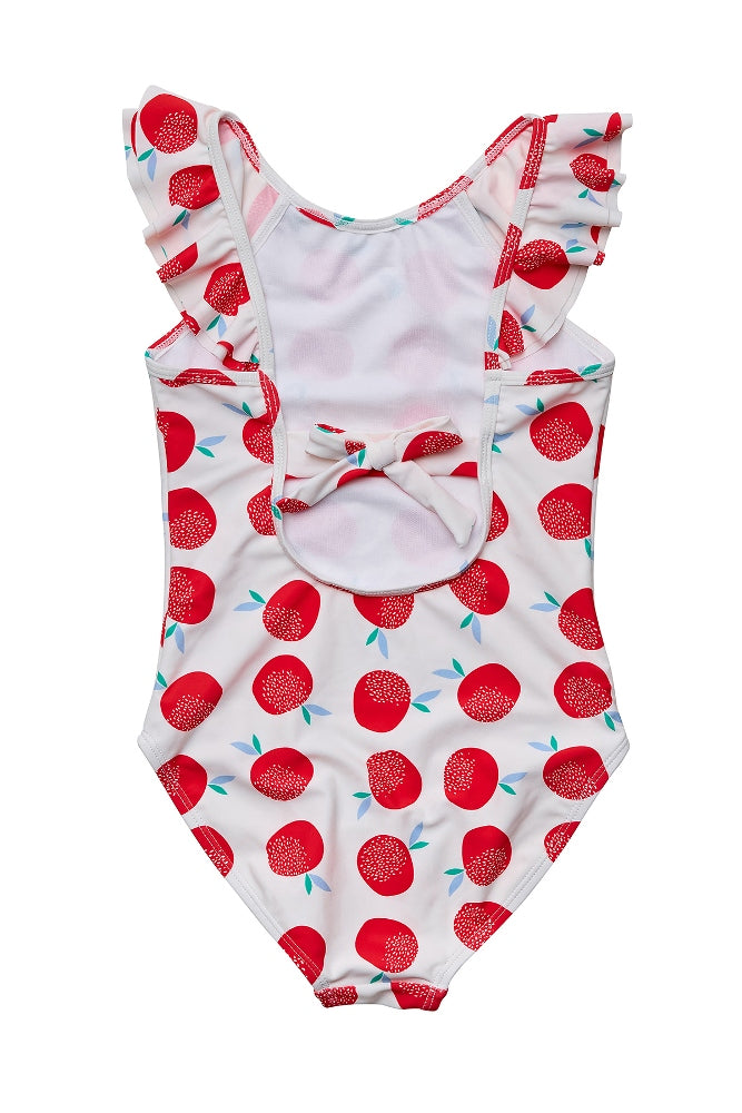 JUICY FRUIT SUSTAINABLE FLUTTER SLEEVE SWIMSUIT