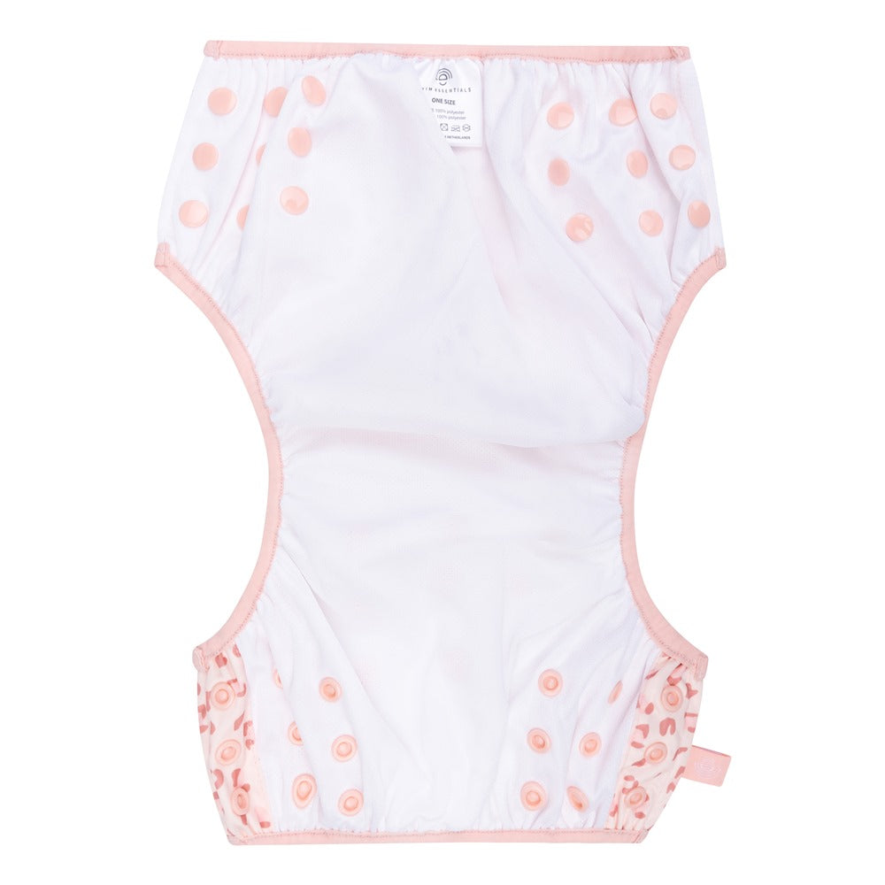 Washable Swim Nappy Old Pink Panther Print