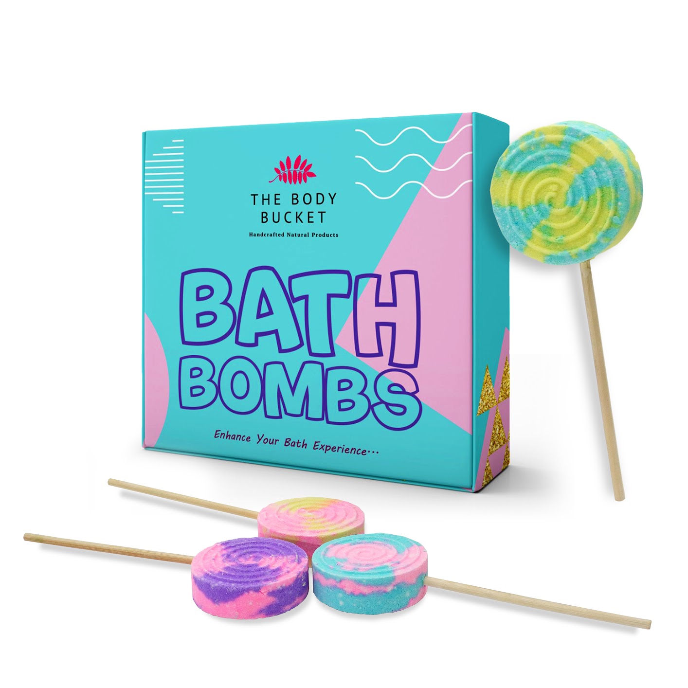 Lollipop Bath Bombs