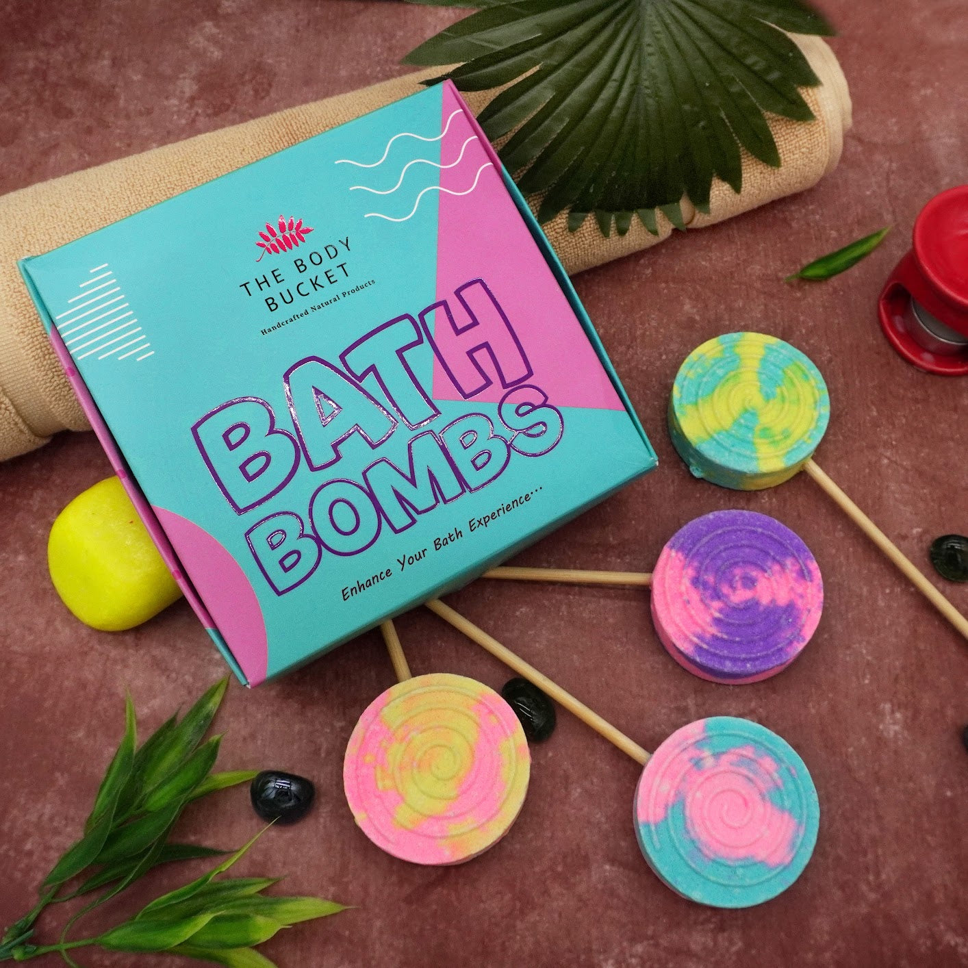 Lollipop Bath Bombs