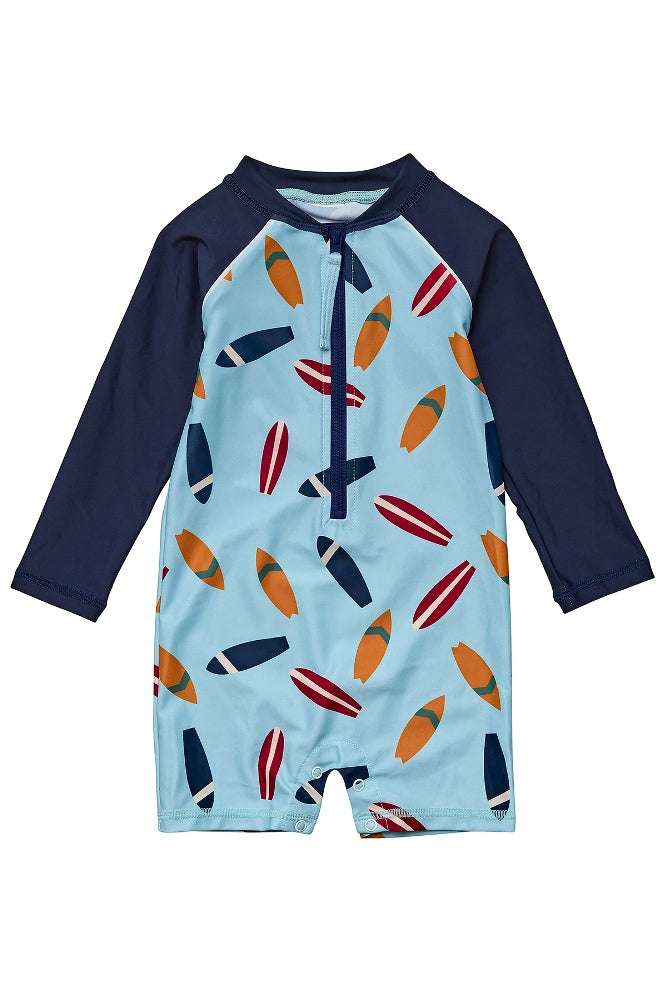 RETRO SURF LS SUNSUIT