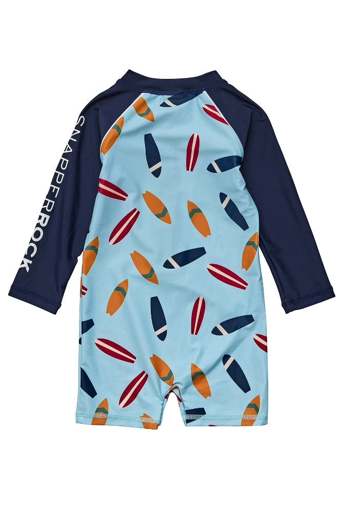 RETRO SURF LS SUNSUIT