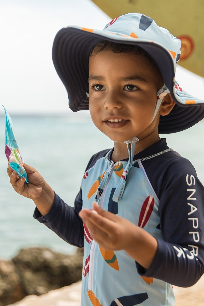RETRO SURF LS SUNSUIT
