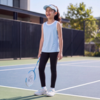 SPRNT Flow Sleeveless Tee Blue White