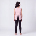 SPRNT Flow Sleeveless Tee Pink White