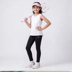 SPRNT Flow Sleeveless Tee White Pink