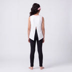 SPRNT Flow Sleeveless Tee White Pink