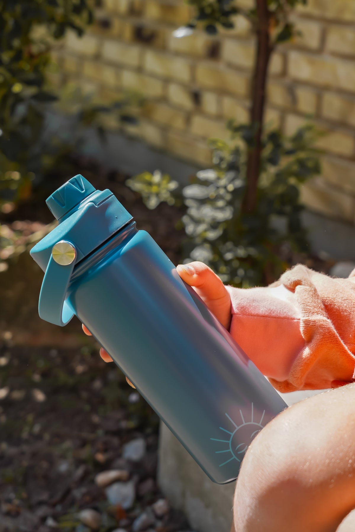 TWIST & GO THERMO WATER BOTTLE 18OZ - DESERT TEAL