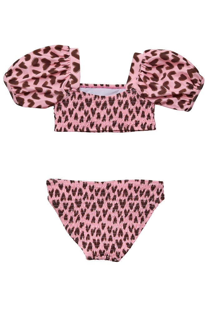 WILD LOVE PUFF SLEEVE BIKINI