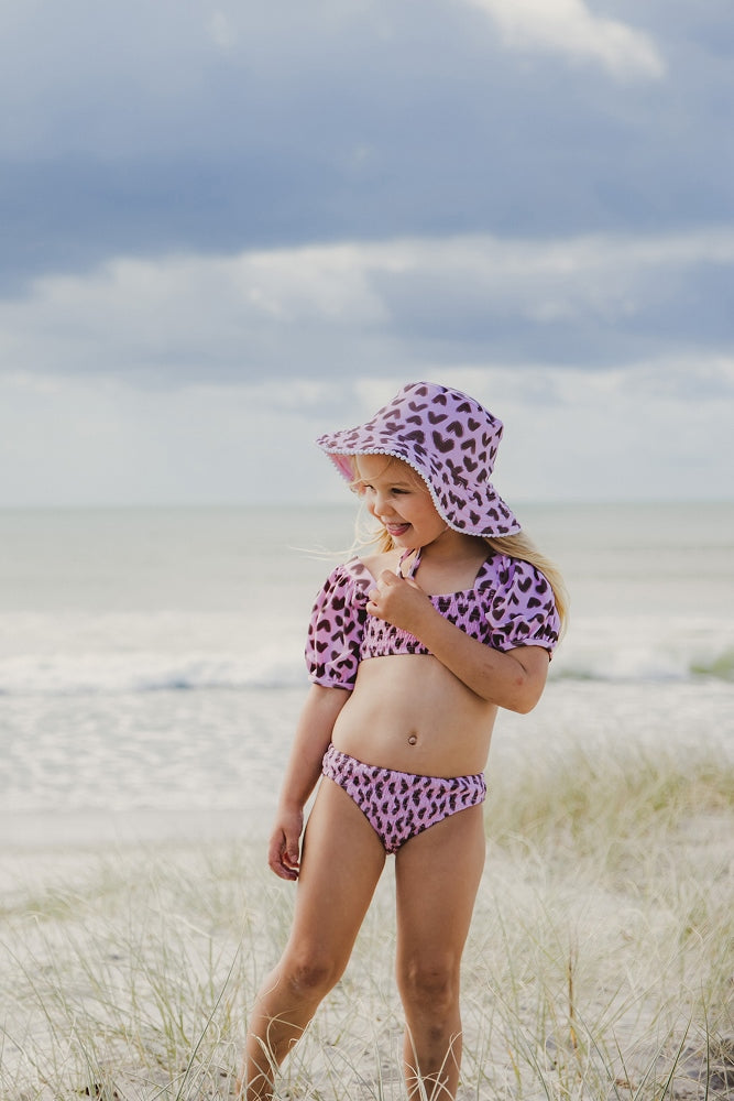 WILD LOVE PUFF SLEEVE BIKINI