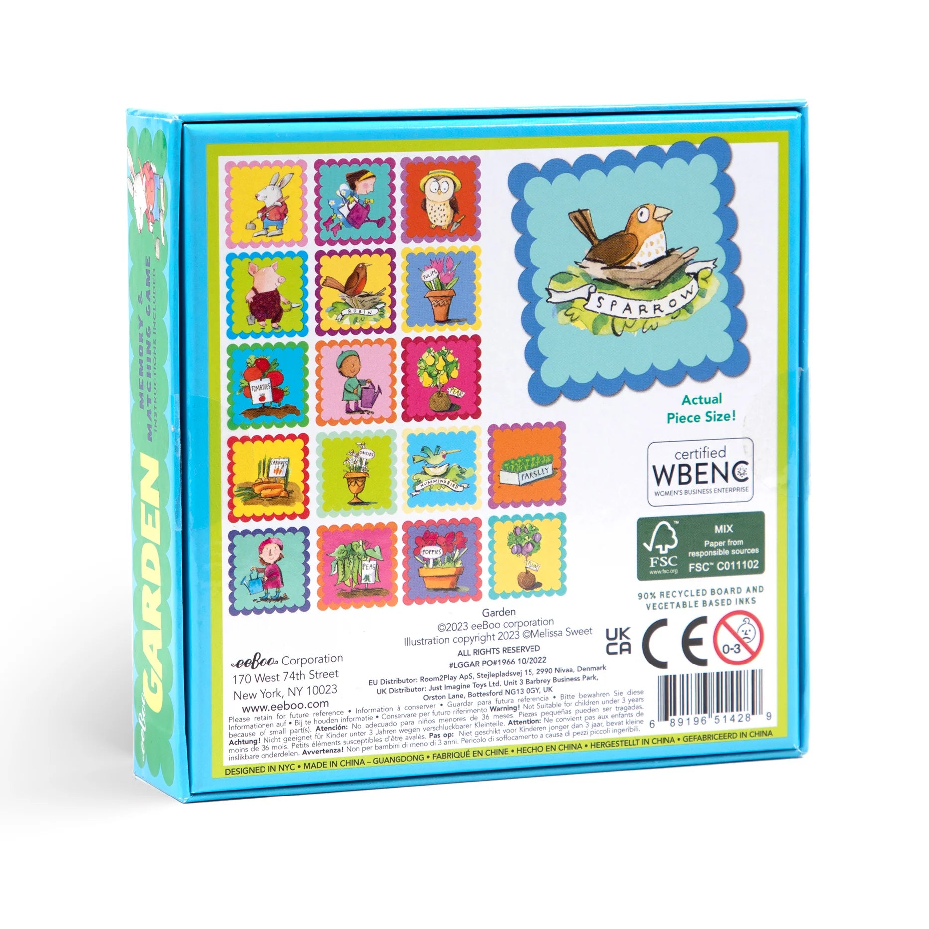 Garden Little Memory & Matching Little Game