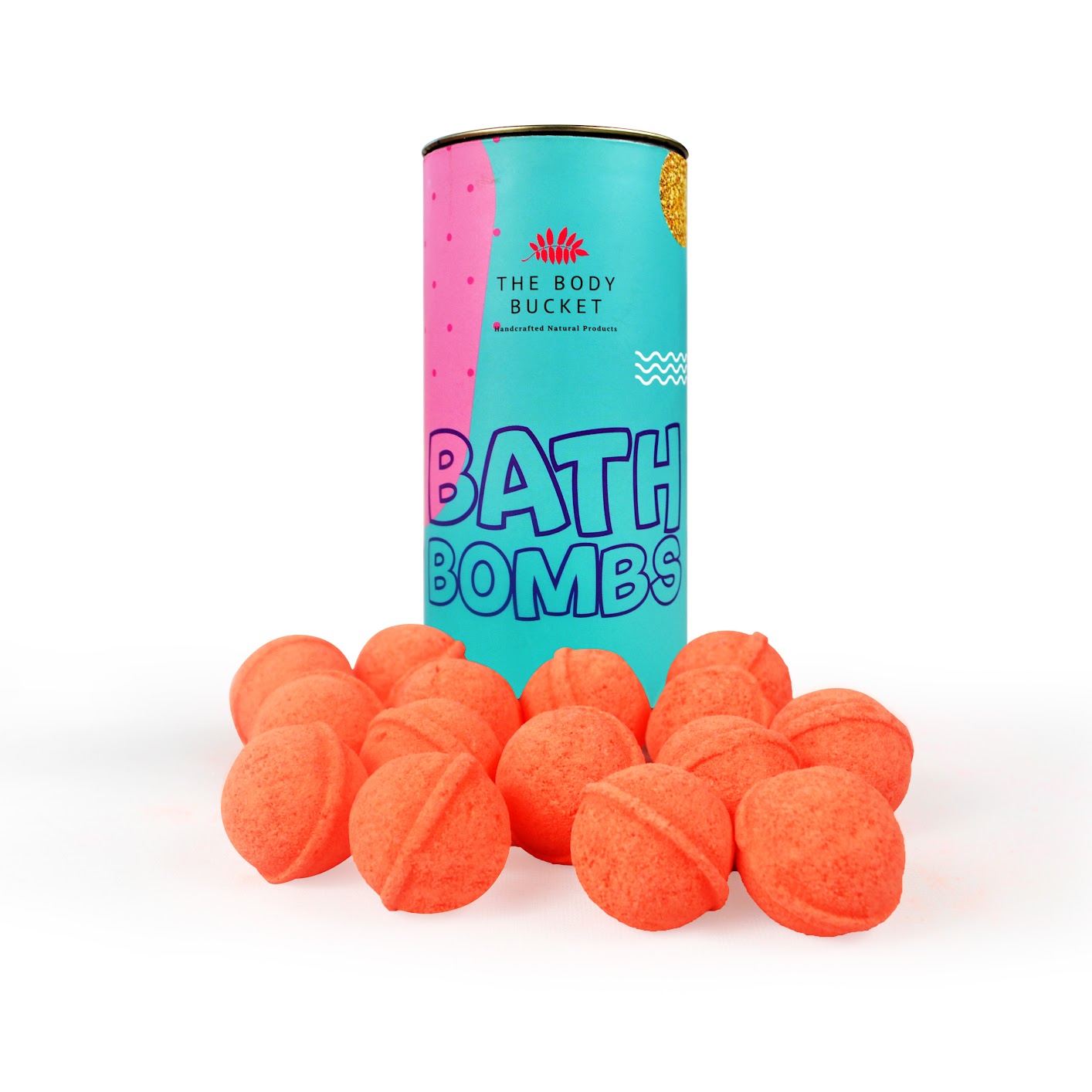 Orange Mini Bath Bombs