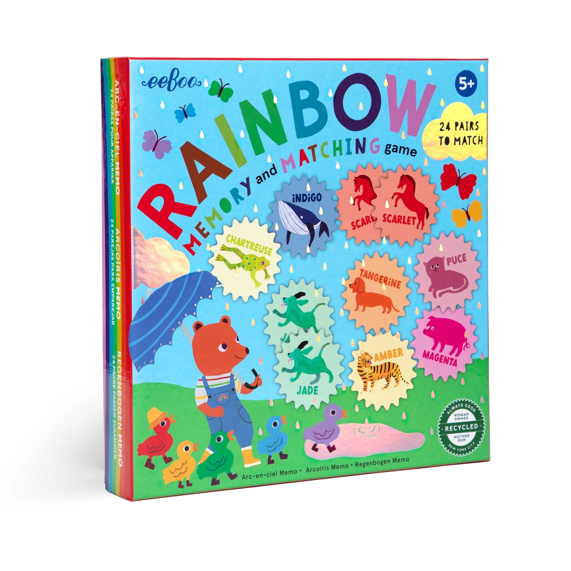 Rainbow Memory & Matching Little Game