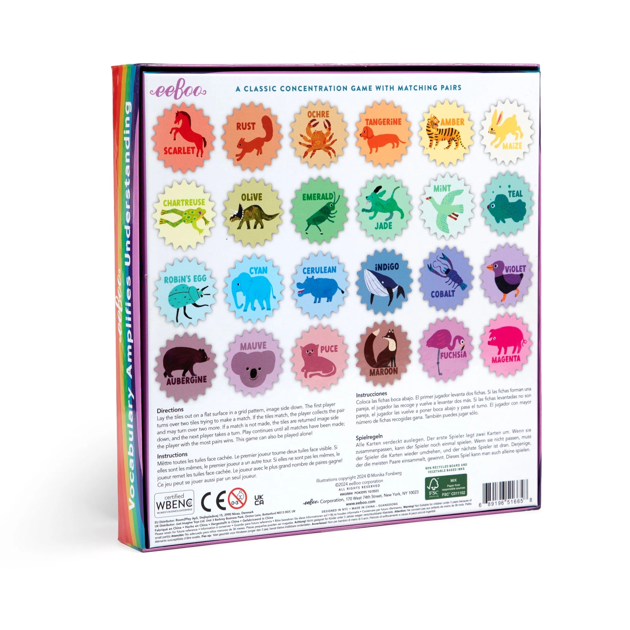Rainbow Memory & Matching Little Game
