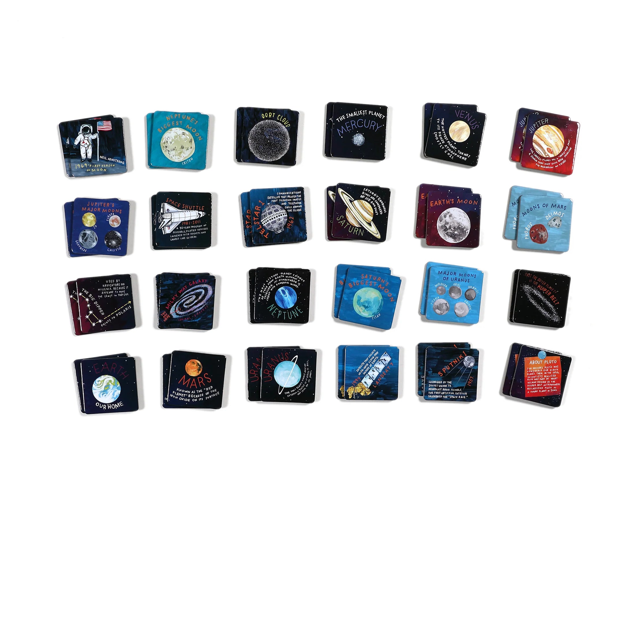 Space Exploration Memory & Matching Little Game