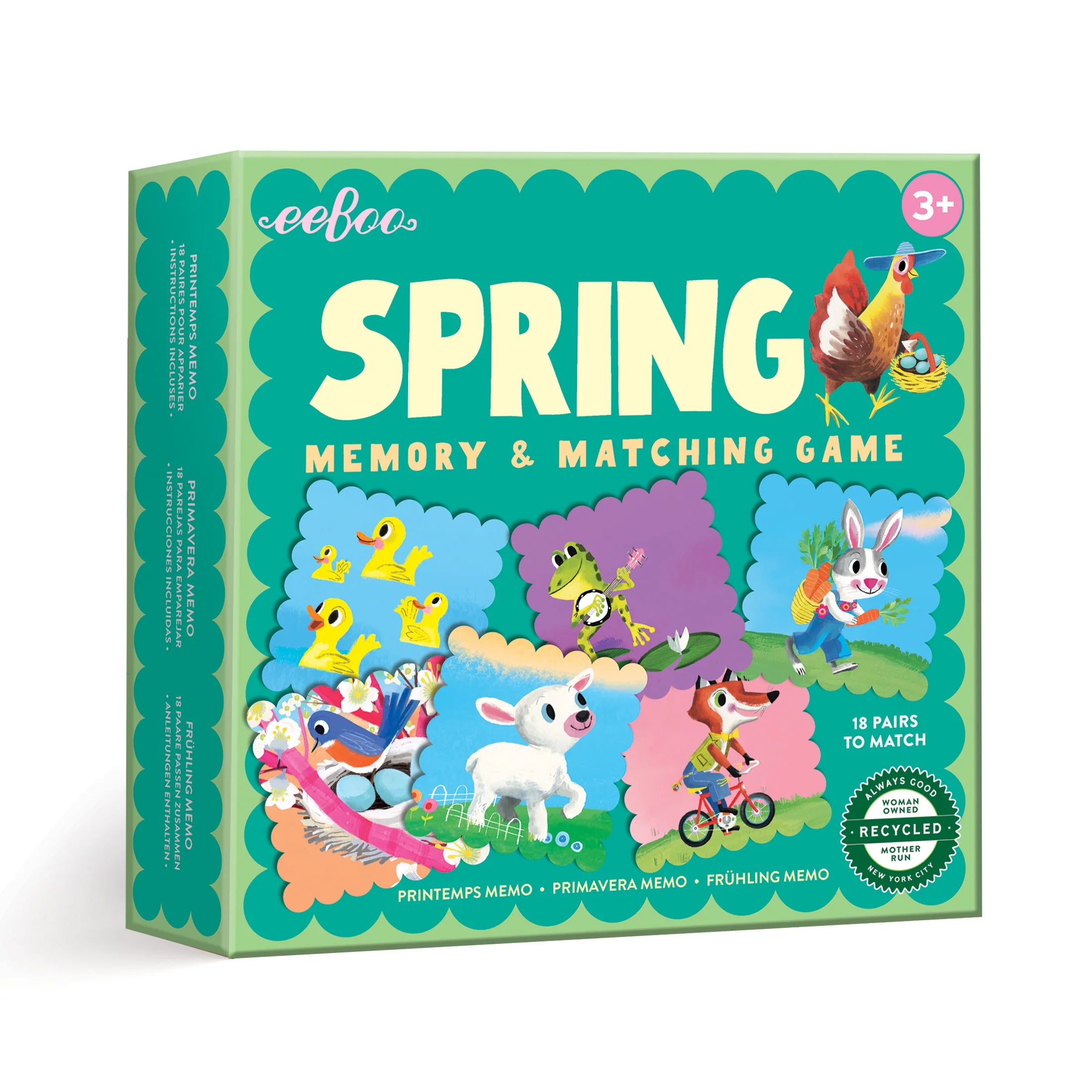 Spring Memory & Matching Little Game
