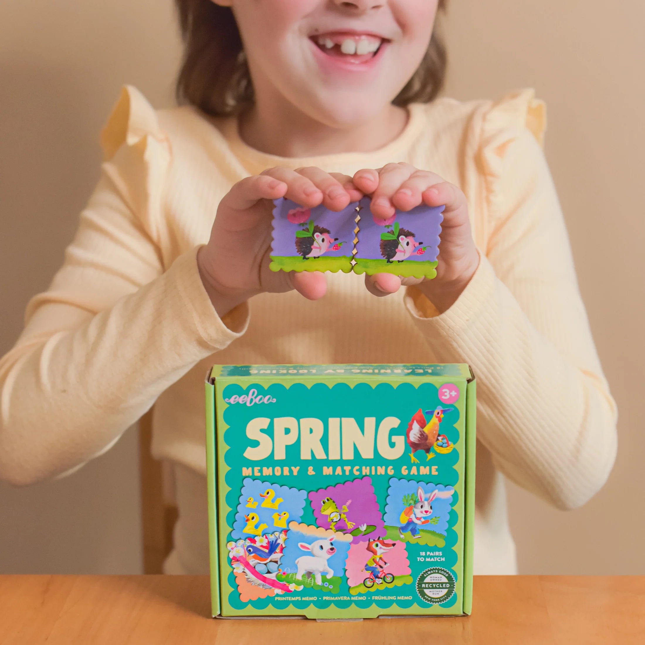 Spring Memory & Matching Little Game