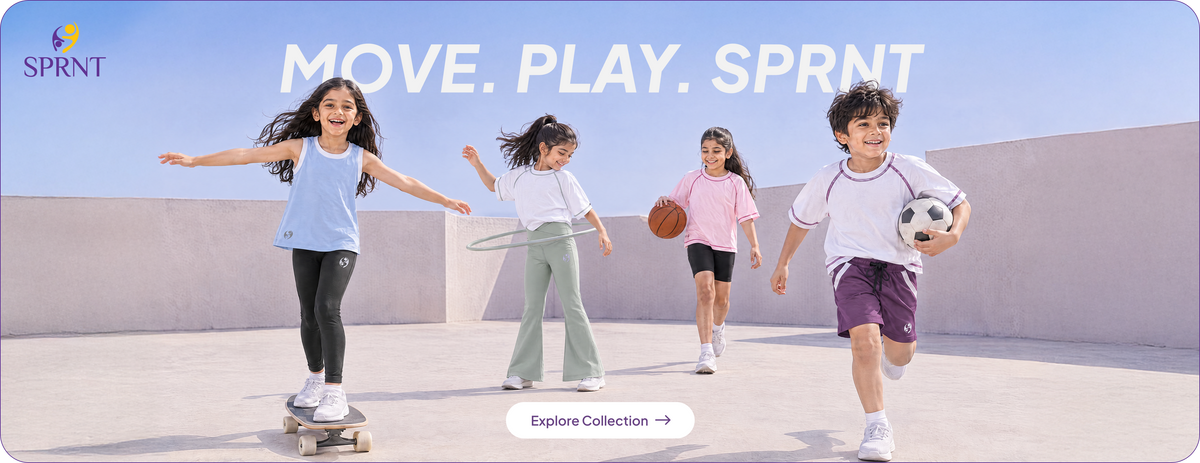 SPRNT hero banner - Move. Play. SPRNT