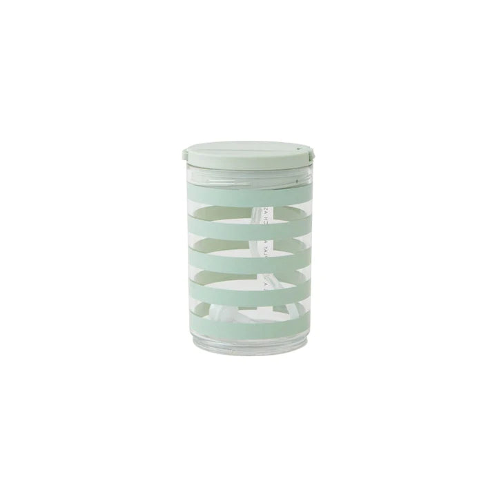Kids Travel Bottle - Green Stripe