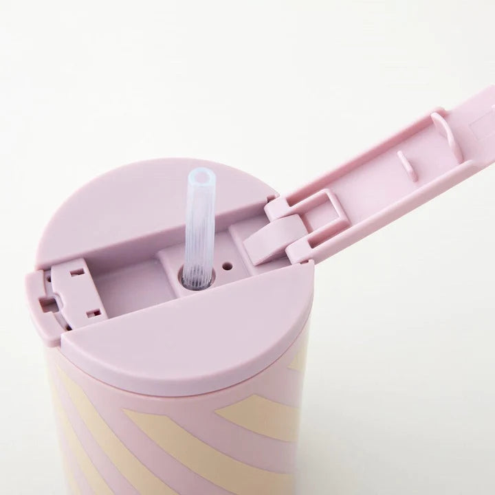 Kids Travel Bottle - Lavender Stripe
