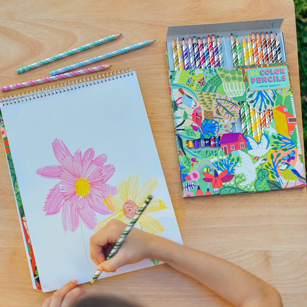 Bountiful Garden 24 Color Pencils