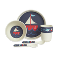 Bamboo Mealtime Set - Anchors Away