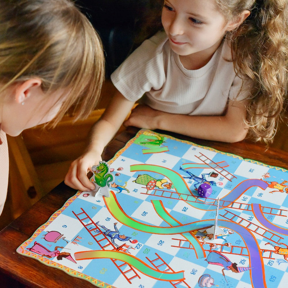 Dragons Slips & Ladders Board Game