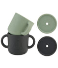 Cups with Lids- Sage & Forest