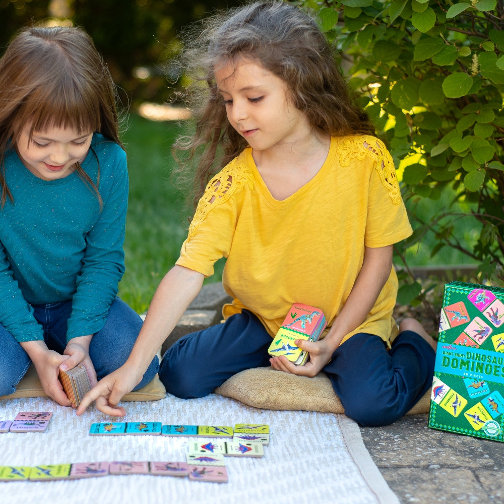 Giant Shiny Dinosaur Dominoes